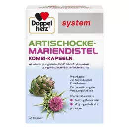 DOPPELHERZ Alcachofa-Cardo Mariano Sistema Soft C., 60 uds