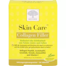 SKIN-CARE Comprimidos de colágeno de relleno, 120 cápsulas