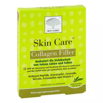Tabletas de relleno de colágeno para el cuidado de la piel, 120 st