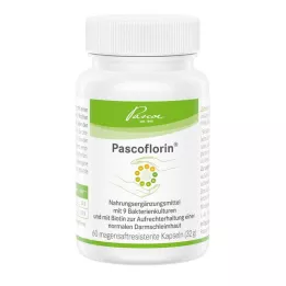 PASCOFLORIN cápsulas con cubierta entérica, 60 unidades