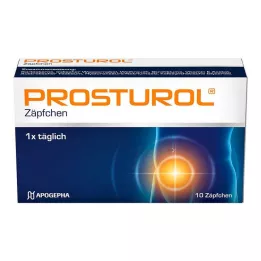 PROSTUROL Supositorio, 10 uds