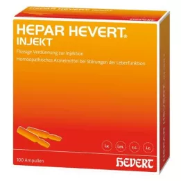 HEPAR HEVERT inyectar ampollas, 100X2 ml