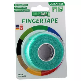 FINGERTAPE sin látex BUDDYCARE MED verde, 1 ud