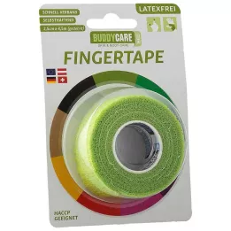 FINGERTAPE sin látex BUDDYCARE MED verde hierba, 1 ud