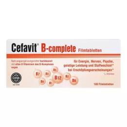 CEFAVIT Comprimidos recubiertos B-complete, 100 unidades