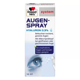 DOPPELHERZ Sistema de pulverización ocular de hialurón al 0,3%, 10 ml