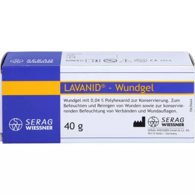 LAVANID Gel para heridas con polihexanida al 0,04%, 1X40 g