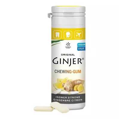 Jengibre Ginjer chicle limón, 30 g