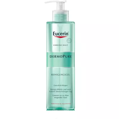 EUCERIN Gel limpiador DermoPure, 400 ml