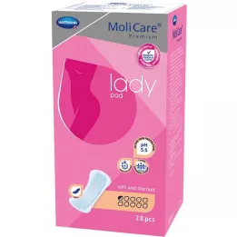 MOLICARE Almohadilla de señora premium 0,5 gotas, 28 uds