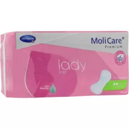 MOLICARE Almohadilla femenina premium 2 gotas, 14 uds