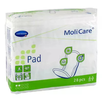 MOLICARE Almohadilla 2 gotas, 28 uds