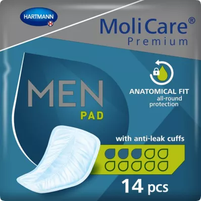 MOLICARE Premium MEN Almohadilla 3 gotas, 14 uds