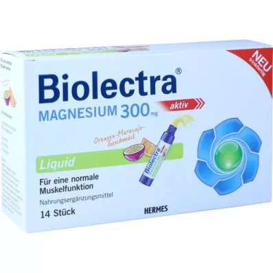 BIOLECTRA Magnesio 300 mg Líquido, 14 uds