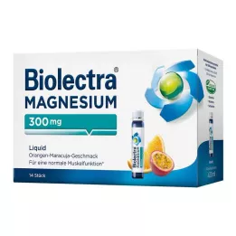 BIOLECTRA Magnesio 300 mg Líquido, 14 uds