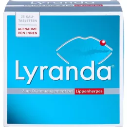 LYRANDA Comprimidos masticables, 28 uds