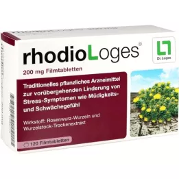 RHODIOLOGES 200 mg comprimidos recubiertos con película, 120 uds