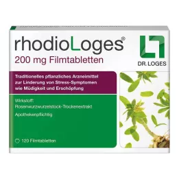 RHODIOLOGES 200 mg comprimidos recubiertos con película, 120 uds