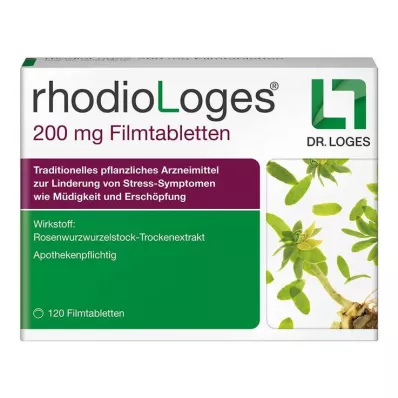 rhodioLoges® 200 mg comprimidos recubiertos con película, 120 comprimidos