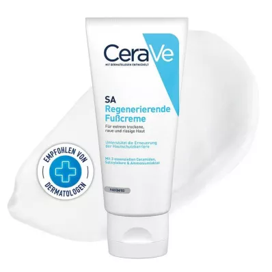 CeraVe SA Crema regeneradora para pies, 88 ml