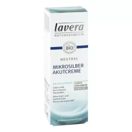 LAVERA Crema aguda neutra con microplata, 75 ml