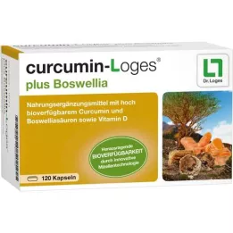 CURCUMIN-LOGES más Boswellia Cápsulas, 120 Cápsulas