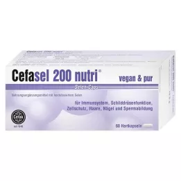 CEFASEL 200 nutri cápsulas de selenio, 60 uds