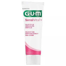 GUM Pasta dentífrica SensiVital+, 75 ml
