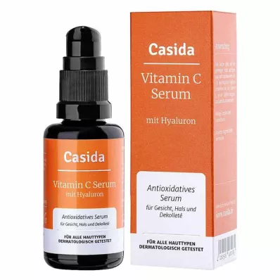 Suero de vitamina C + ácido hialurónico, 30 ml