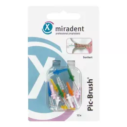 MIRADENT Interd.Pic-Brush de recambio surtido, 12 uds