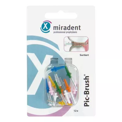 Miradent Interd.Pic-Brush pack de recambio, surtido, 12 uds