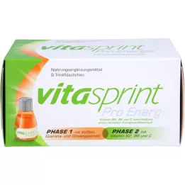 VITASPRINT Botellas de bebida Pro Energy, 8 uds