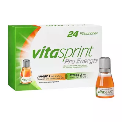 Botellas de bebida energética Vitasprint Pro, 24 piezas