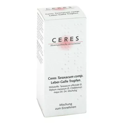 CERES Taraxacum comp. Gotas de hígado y bilis, 20 ml