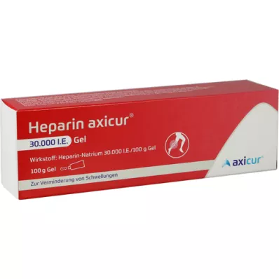 HEPARIN AXICUR 30.000 U.I. gel, 100 g