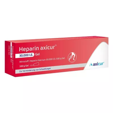 Heparina Axicur® 30.000 UI en gel, 100 g Heparina Axicur® 30.000 UI en gel, 100 g