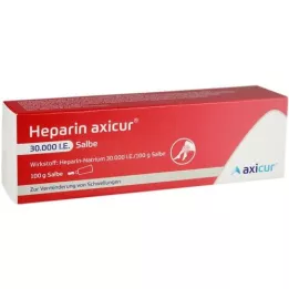 HEPARIN AXICUR 30.000 U.I. pomada, 100 g