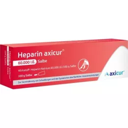 HEPARIN AXICUR 60.000 U.I. pomada, 100 g