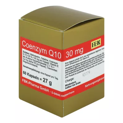 COENZYM Q10 30 mg Cápsulas, 60 Cápsulas