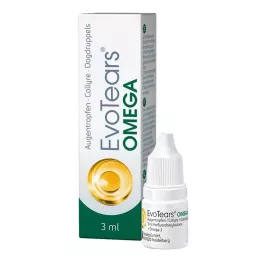 EvoTears OMEGA gotas para los ojos, 3 ml