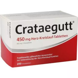 CRATAEGUTT 450 mg Comprimidos Cardiovasculares, 200 uds