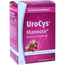UROCYS Mannose+ Sticks, 15 uds