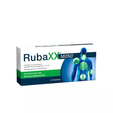 Rubaxx mono tabletas, 40 st