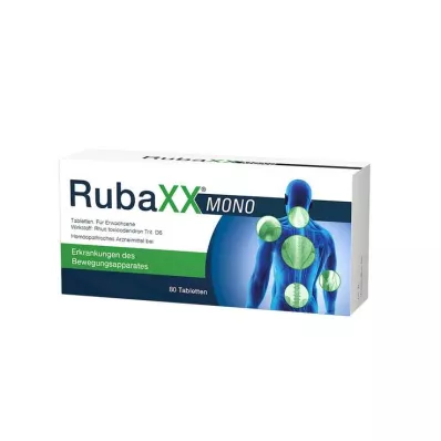 Rubaxx mono tabletas, 80 st