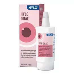 HYLO DUAL® gotas para los ojos, 10 ml
