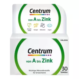 CENTRUM A-Zinc comprimidos, 30 uds