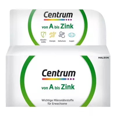 CENTRUM A-Zinc comprimidos, 100 uds
