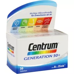 CENTRUM Generación 50+ comprimidos, 30 uds