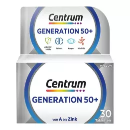 CENTRUM Generación 50+ comprimidos, 30 uds