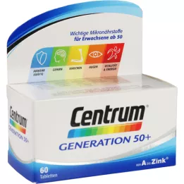CENTRUM Generación 50+ comprimidos, 60 uds